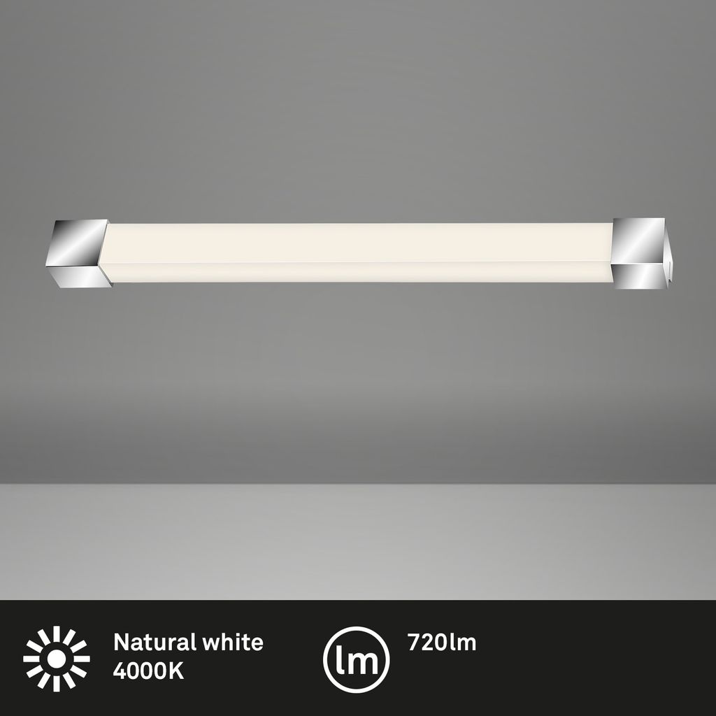 LED Apparecchio a specchio 34 cm 8W 720lm cromo